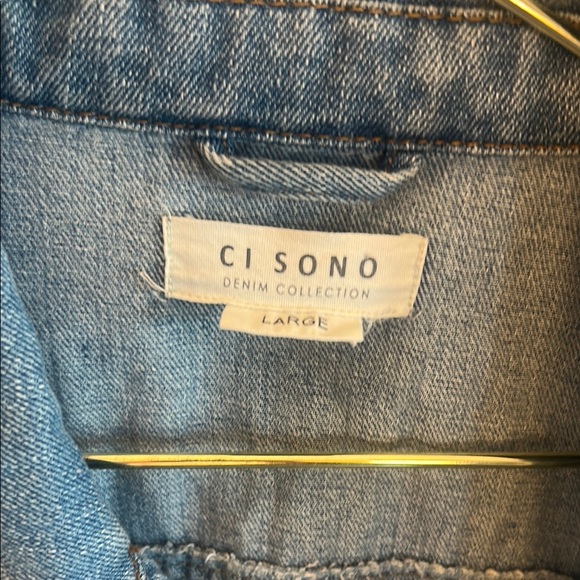 Ci Sono Light Blue Denim Jacket - Picture 2 of 3